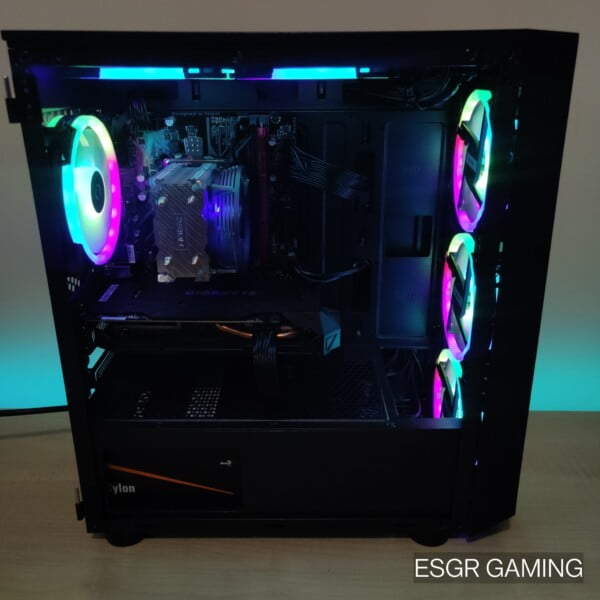 Gaming PC Intel i5 16GB DDR4 GTX1060 NVME RGB - Image 2
