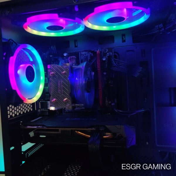 Gaming PC Intel i5 16GB DDR4 GTX1060 NVME RGB - Image 5