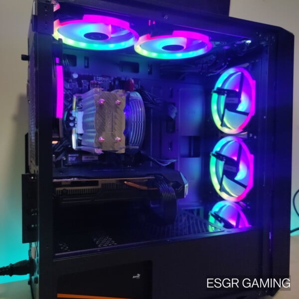 Gaming PC Intel i5 16GB DDR4 GTX1060 NVME RGB - Image 3