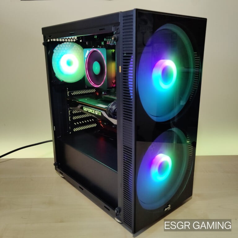 GAMING PC RYZEN 7 3700X 16GB DDR4 GTX1080TI 11GB GPU RGB NVME