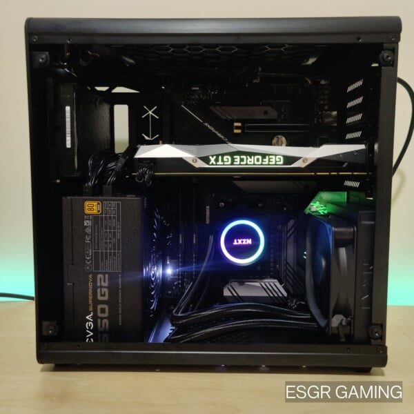 GAMING PC RYZEN 5 3600X 16GB  GTX1080 X570 ROG STRIX NVME UPSIDE DOWN CASE - Image 6