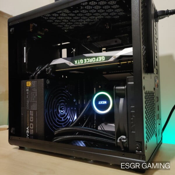 GAMING PC RYZEN 5 3600X 16GB  GTX1080 X570 ROG STRIX NVME UPSIDE DOWN CASE - Image 5