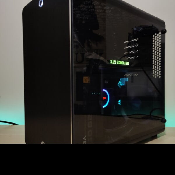 GAMING PC RYZEN 5 3600X 16GB  GTX1080 X570 ROG STRIX NVME UPSIDE DOWN CASE - Image 3