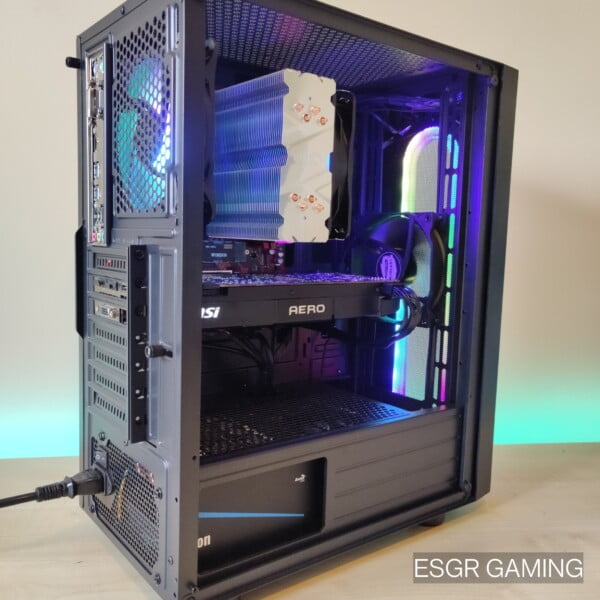 Gaming PC RYZEN 5 5600x 16GB DDR4 GTX1080 8GB GPU NVME RGB WIFI - Image 6