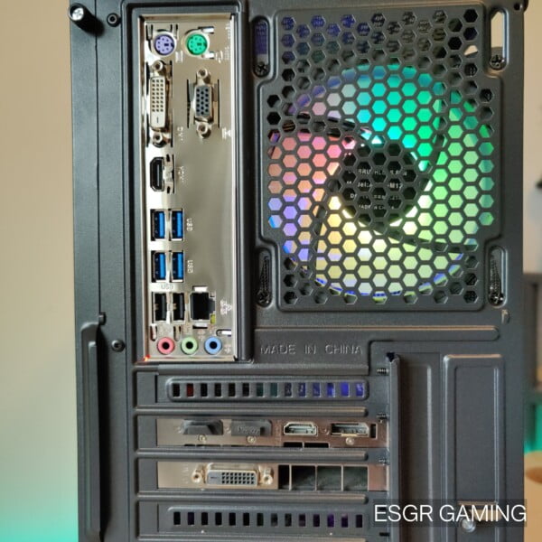 Gaming PC RYZEN 5 5600x 16GB DDR4 GTX1080 8GB GPU NVME RGB WIFI - Image 4