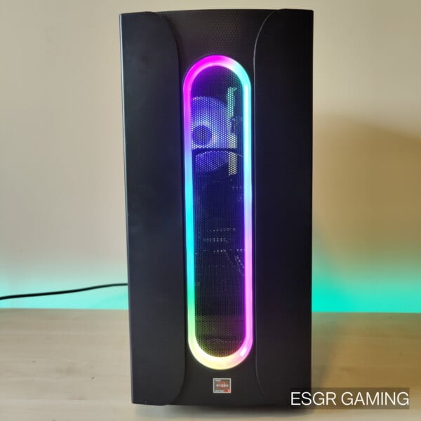 Gaming PC RYZEN 5 5600x 16GB DDR4 GTX1080 8GB GPU NVME RGB WIFI - Image 2