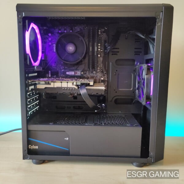 Gaming PC RYZEN 5500 16GB DDR4 RX580 8GB GPU NVME WIFI RGB - Image 6