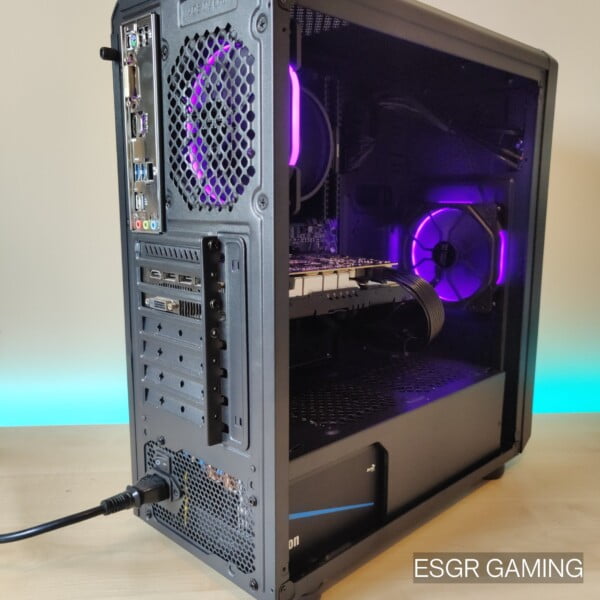 Gaming PC RYZEN 5500 16GB DDR4 RX580 8GB GPU NVME WIFI RGB - Image 5