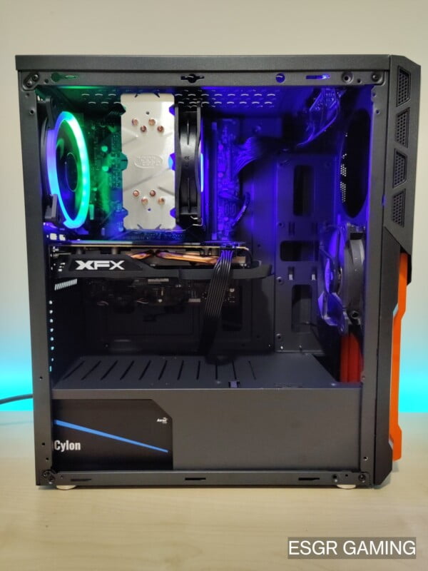 Gaming PC Intel i5 10400f 16GB DDR4 RX570 8GB GPU NVME RGB - Image 4