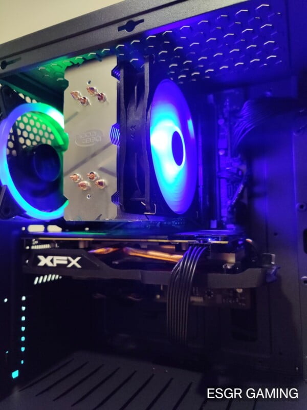 Gaming PC Intel i5 10400f 16GB DDR4 RX570 8GB GPU NVME RGB - Image 7