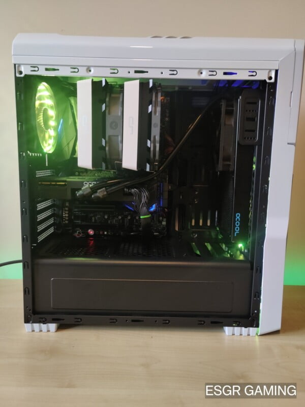 GAMING PC INTEL I7 16GB DDR4 GTX1080TI 11GB GPU NVME WHITE - Image 2