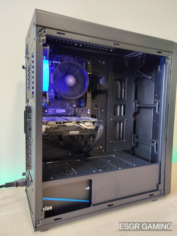 Gaming PC RYZEN 5 3600 16GB DDR4 GTX1060 GPU NVME RGB WIFI - Image 2