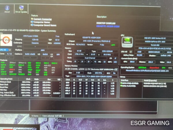 Ryzen 5 5500 16GB GTX1660 - Image 2