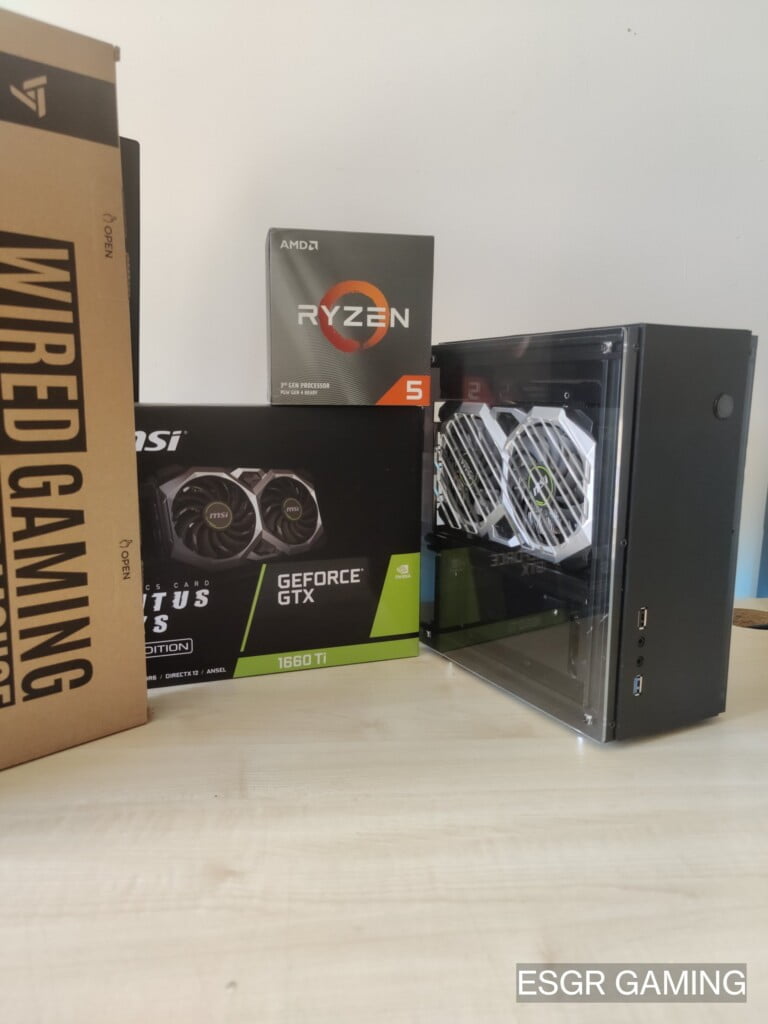 Mini ITX Ryzen 5 16GB DDR4 GTX1660TI