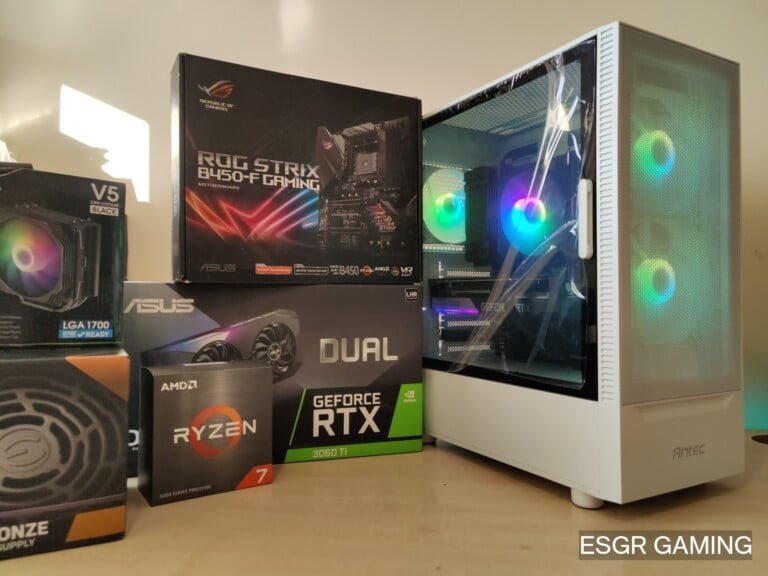 RYZEN 7 5700x 16GB RTX3060TI