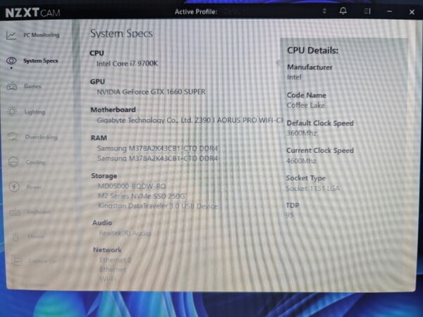 Intel i7 9700k GTX1660S 32GB RAM - Image 11