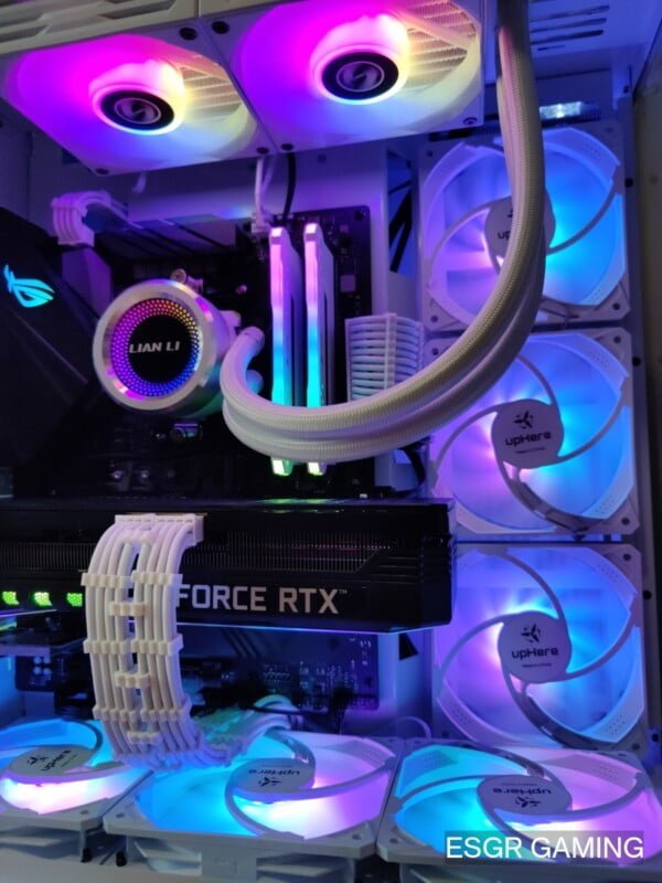 WHITE RTX3070 RYZEN 5 5600X 16GB RAM - Image 7