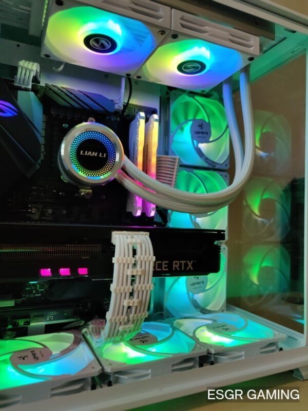 WHITE RTX3070 RYZEN 5 5600X 16GB RAM - Image 12