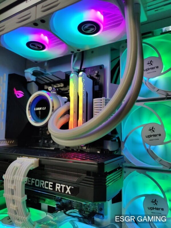 WHITE RTX3070 RYZEN 5 5600X 16GB RAM - Image 6