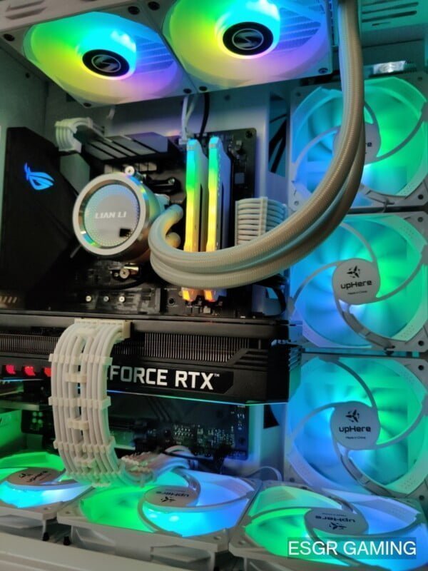 WHITE RTX3070 RYZEN 5 5600X 16GB RAM - Image 9