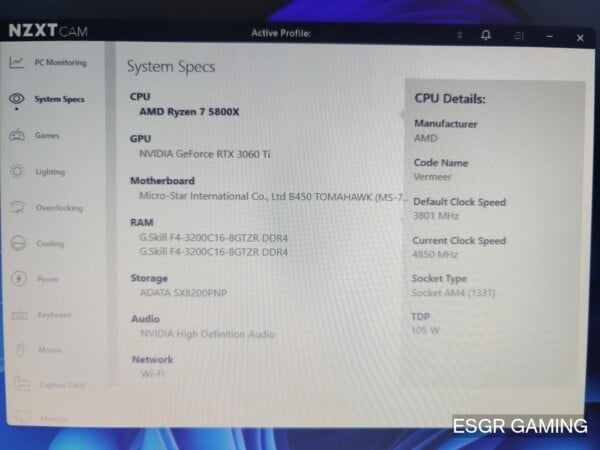 Ryzen 7 5800x 16GB RTX3060TI 1TB NVME - Image 6