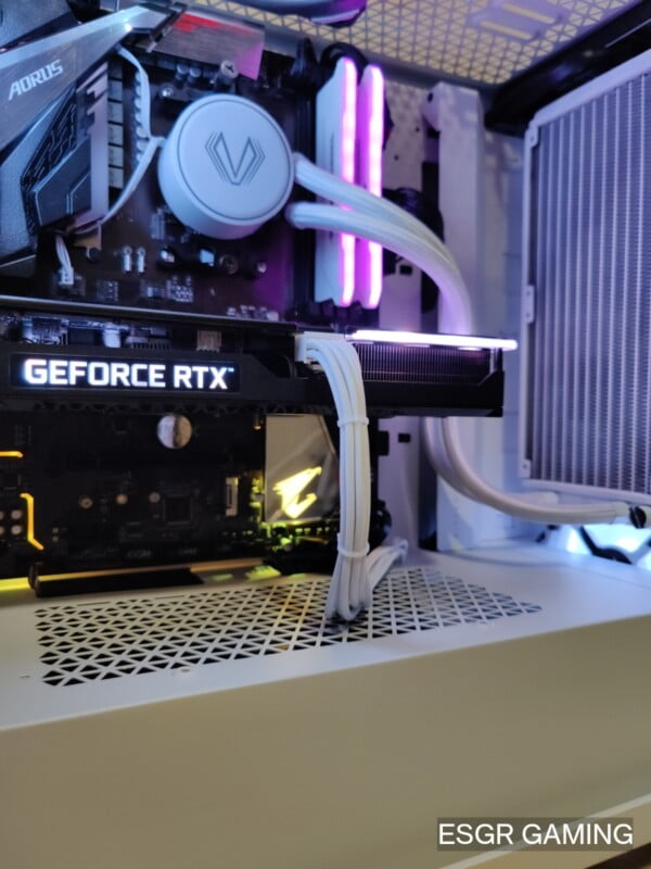 White RYZEN 7 5800x RTX3060TI 16GB DDR4 - Image 2