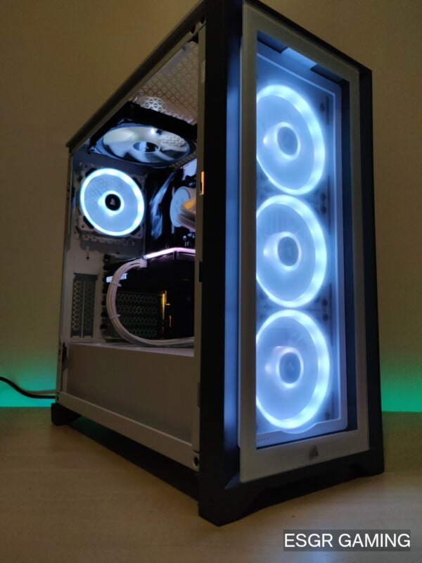 White RYZEN 7 5800x RTX3060TI 16GB DDR4 - Image 6