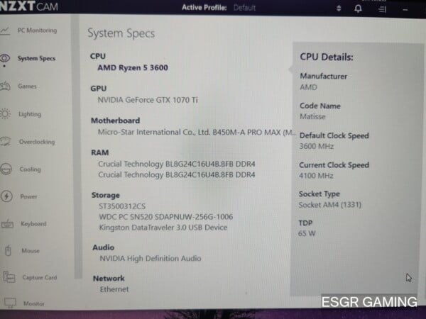 Ryzen 5 3600 16GB DDR4 GTX1070TI 8GB - Image 5