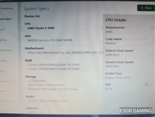 FULL SET Ryzen 5 3600 16GB GTX1660 SUPER - Image 10
