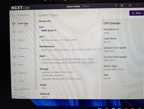 Ryzen 5 16GB DDR4 GTX1660 SUPER - Image 3