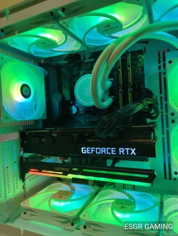 RTX3080 RYZEN 7 5800X 16GB WHITE - Image 3