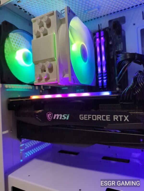 RTX3070 Intel i5 12th Gen 16GB DDR4 White - Image 7