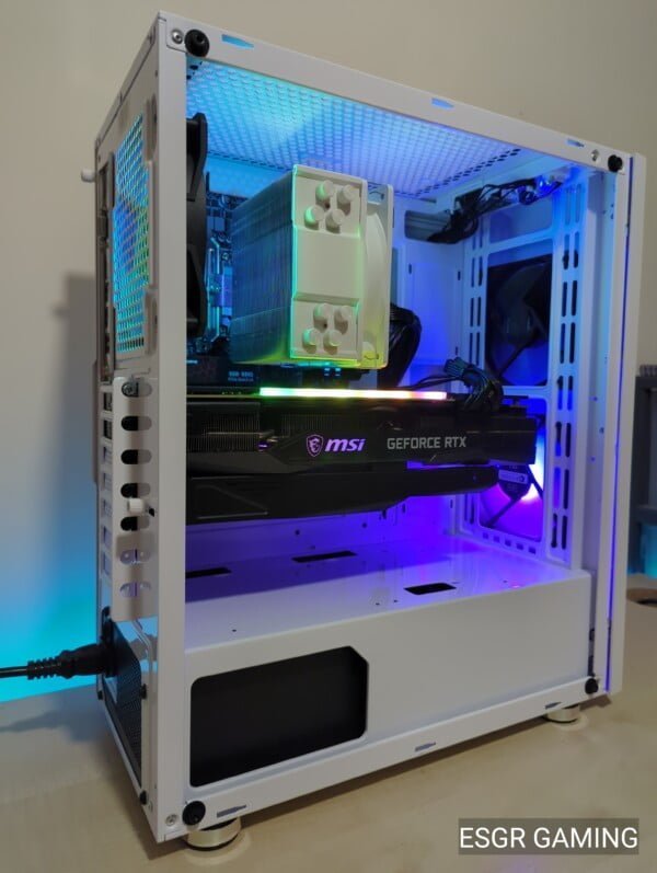 RTX3070 Intel i5 12th Gen 16GB DDR4 White - Image 10