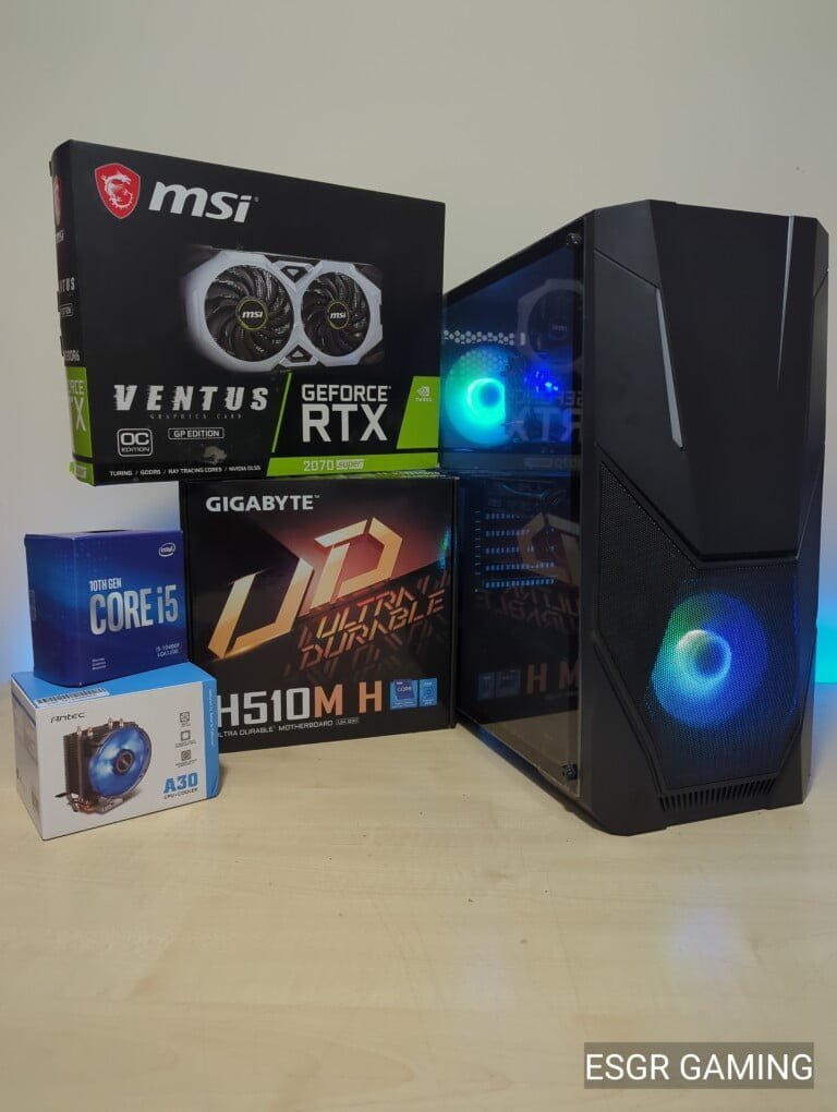 RTX2070 SUPER INTEL i5 16GB DDR4