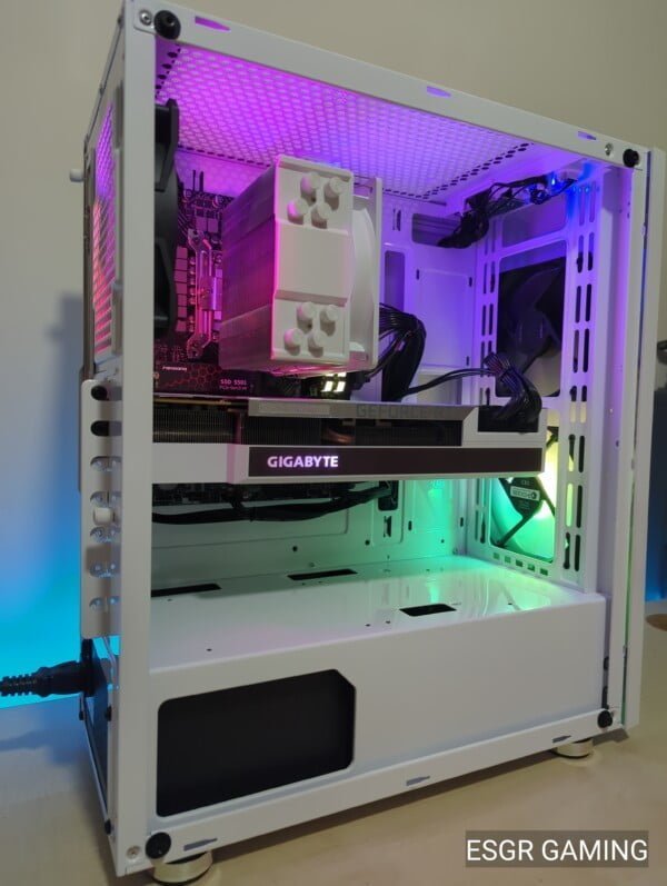 White RTX3080 Intel i5 12th Gen 16GB DDR4 - Image 3