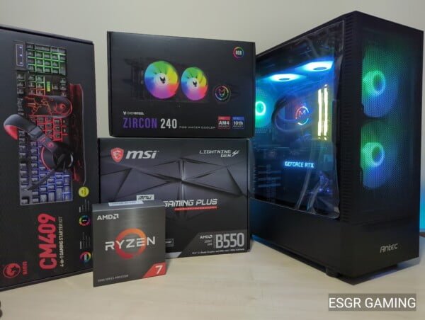 RTX3080 Ryzen 7 5700x B550 32GB - Image 3