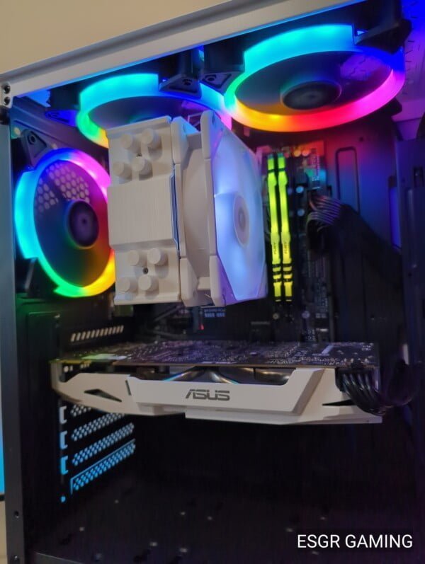 Full Set White RYZEN 5 16GB DDR4 GTX1070 - Image 4