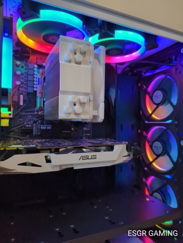 Full Set White RYZEN 5 16GB DDR4 GTX1070 - Image 3