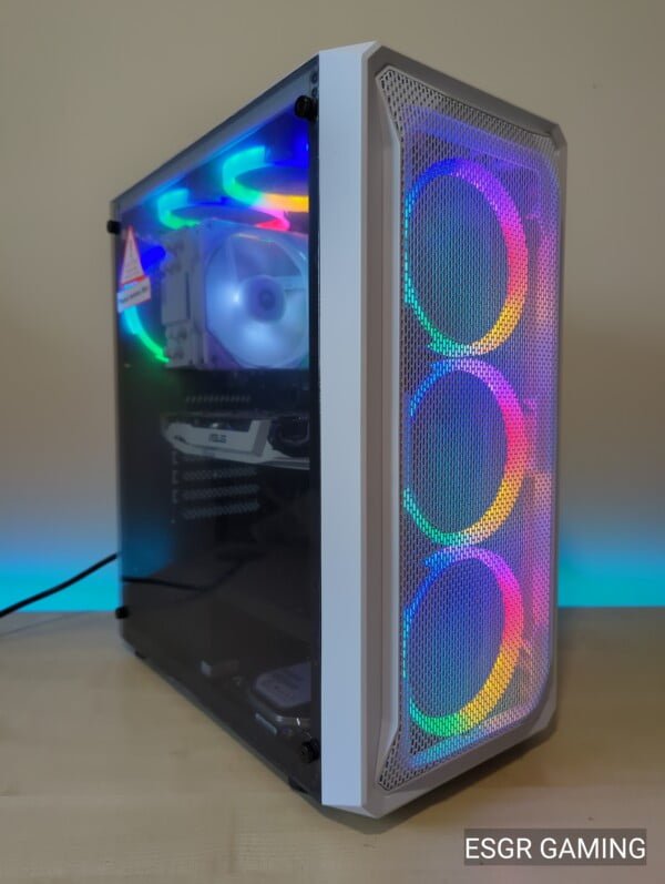 Full Set White RYZEN 5 16GB DDR4 GTX1070 - Image 5