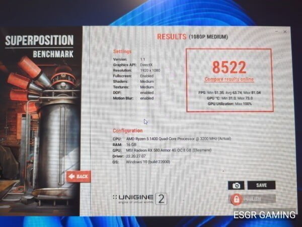 Ryzen 5 16GB DDR4 RX580 - Image 3