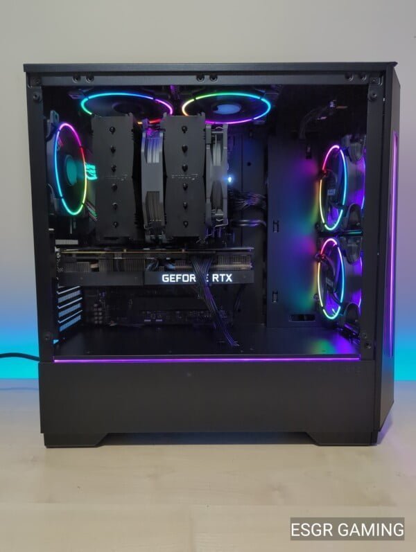 RTX3080 RYZEN 7 5800x3d 32GB RAM 1TB NVME ROG STRIX B550 PHANTEKS CASE - Image 2
