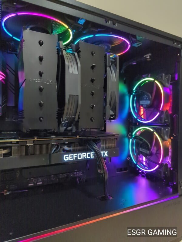 RTX3080 RYZEN 7 5800x3d 32GB RAM 1TB NVME ROG STRIX B550 PHANTEKS CASE - Image 8