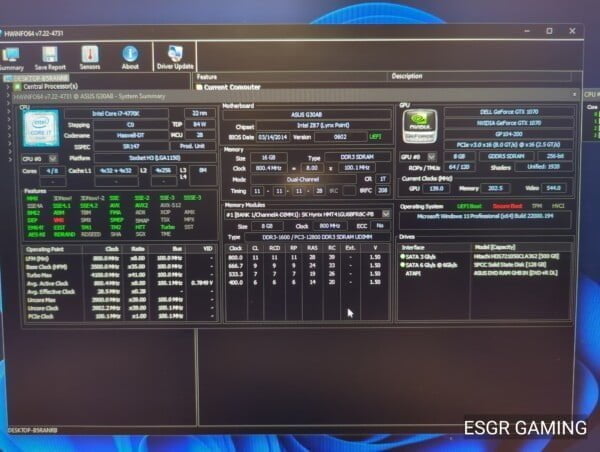 ROG TYTAN G30 Intel i7 16GB RAM GTX1070 - Image 9