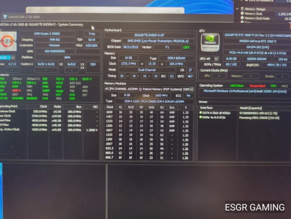 RYZEN 5 5600X 16GB RTX3060ti - Image 10