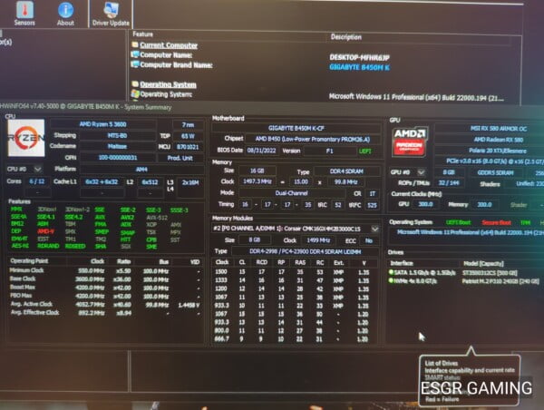 RYZEN 5 16GB RAM RX580 8GB - Image 2
