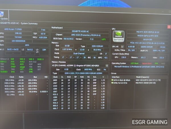 Ryzen 7 5700x 16GB RTX3070 - Image 6
