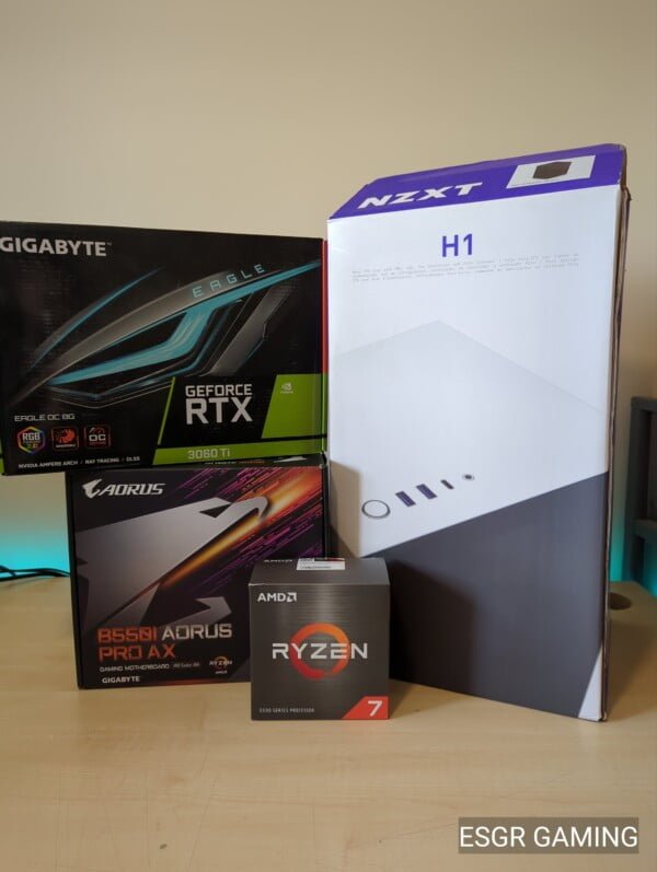 ITX H1 RYZEN 7 5700X 16GB RTX3060TI - Image 3