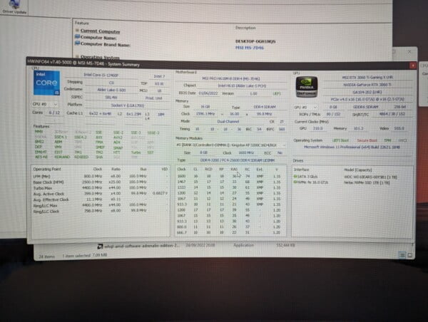 Intel i5 12th Gen RTX3060TI 16GB 1TB NVME RGB - Image 10