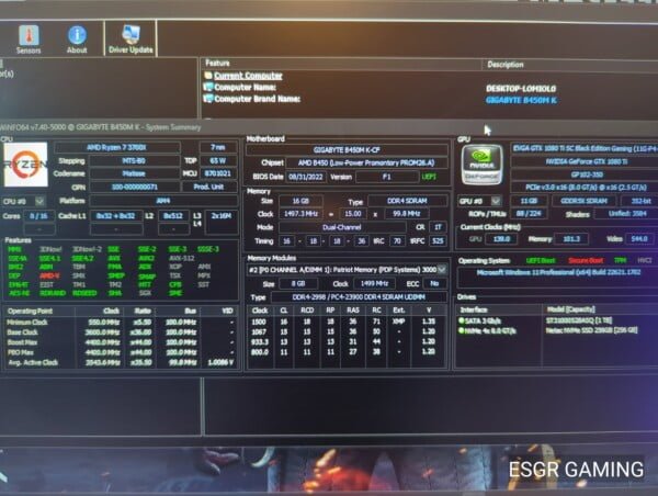 Ryzen 7 3700x 16GB GTX1080TI - Image 6
