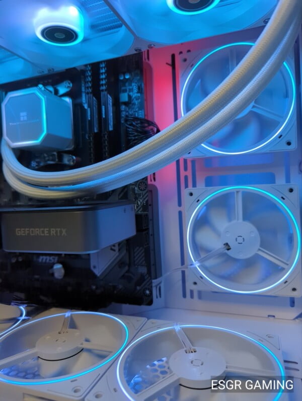 White Lian Li Ryzen 5800x 16GB RTX3070 - Image 10